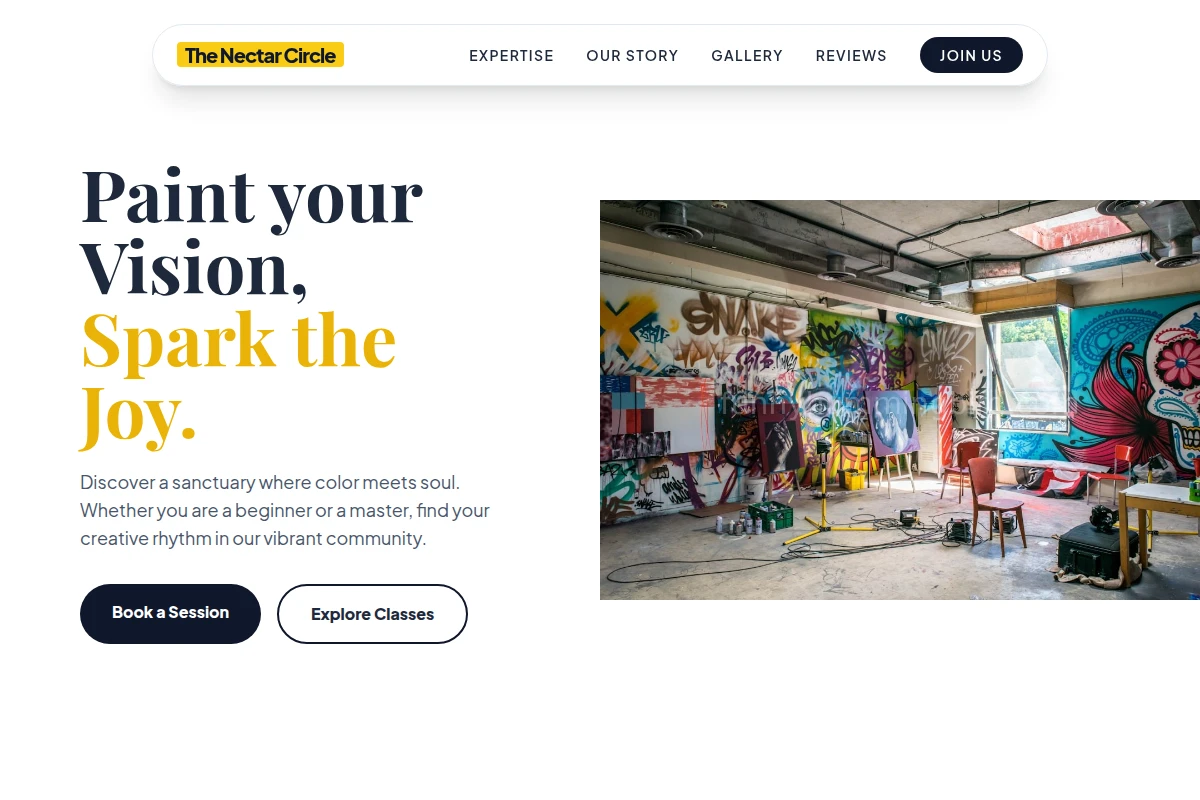Cheerful Art Studio