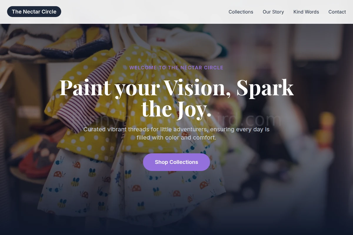 Vibrant Children Clothes