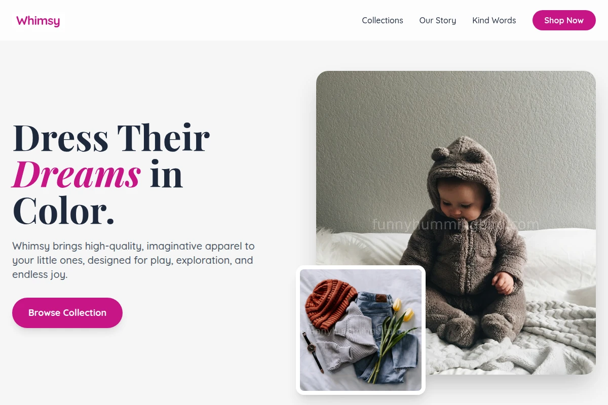 Whimsy Children Clothes
