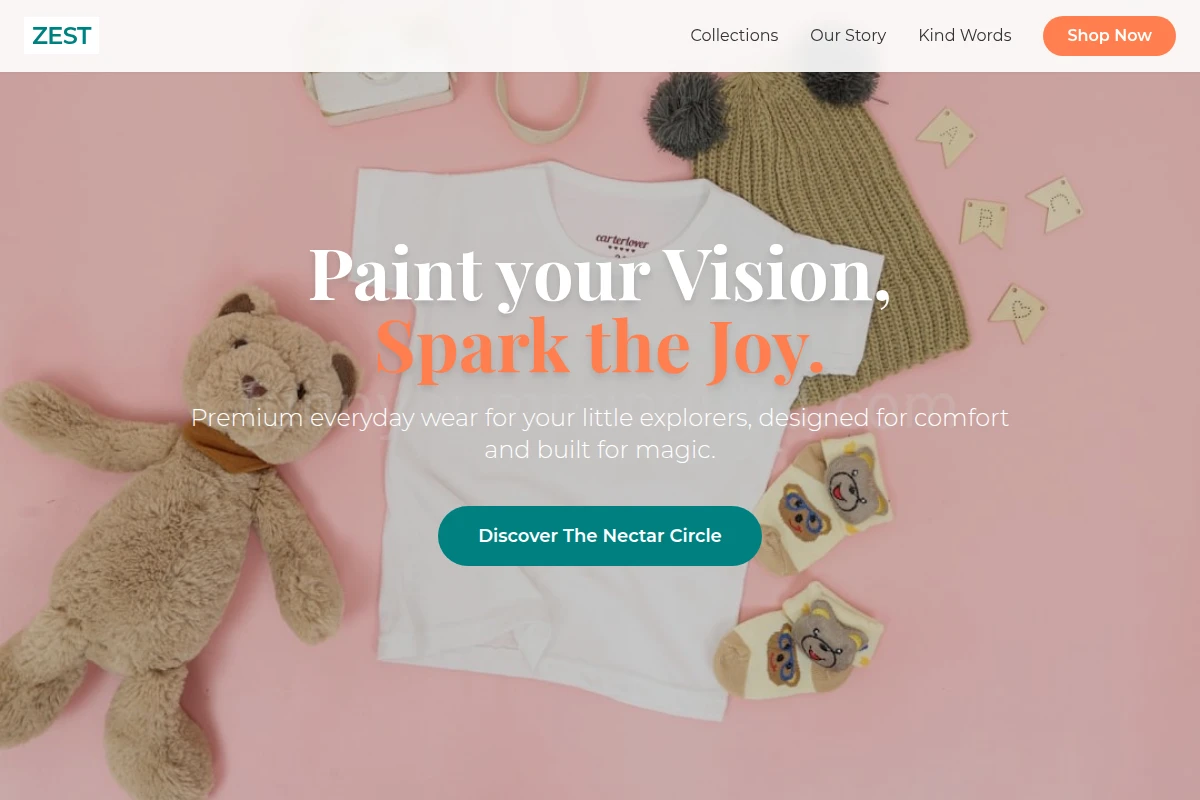 Zest Children Clothes