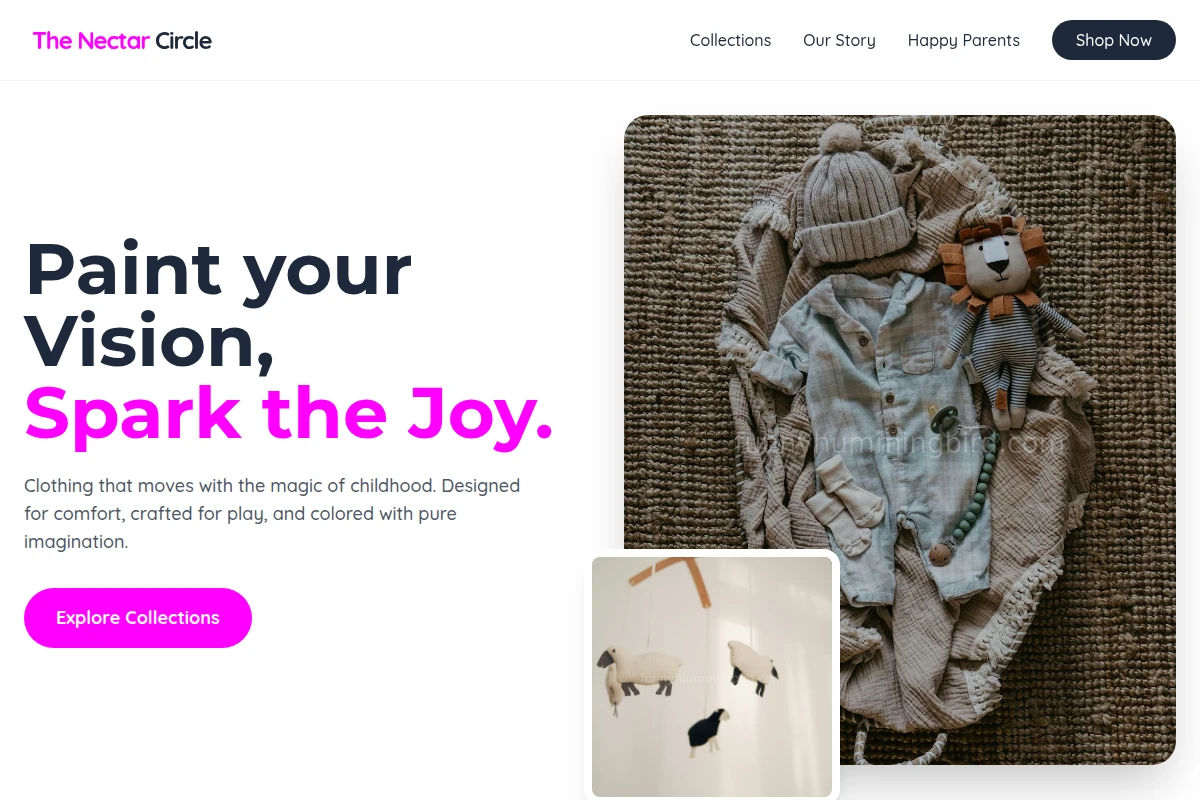 Vibrant Children Clothes