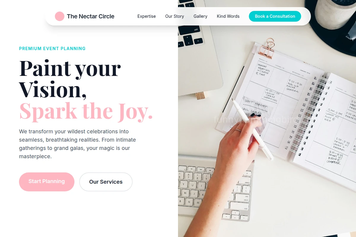 Canvas Event Planning