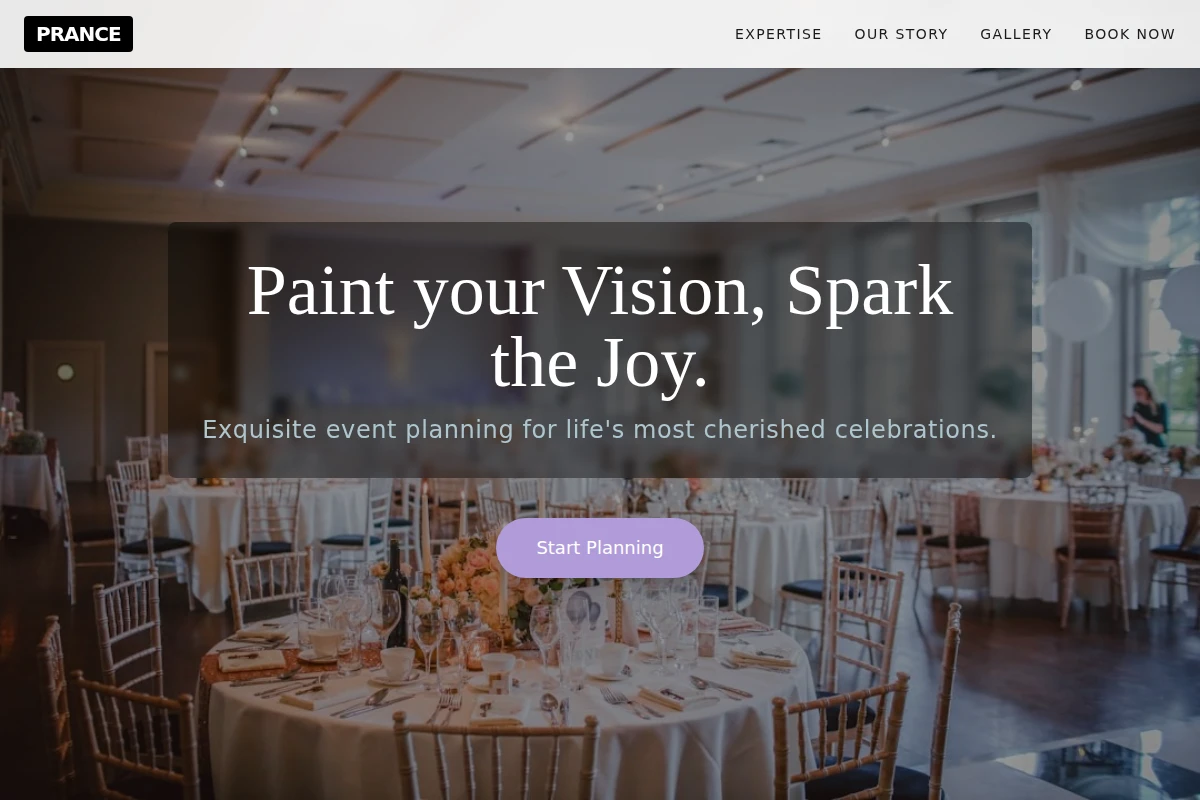 Prance Event Planning