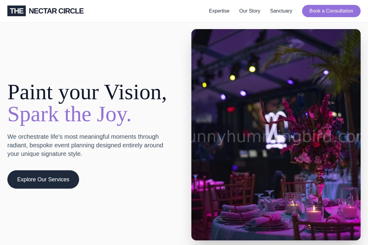 Radiant Event Planning