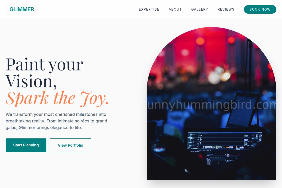 Glimmer Event Planning