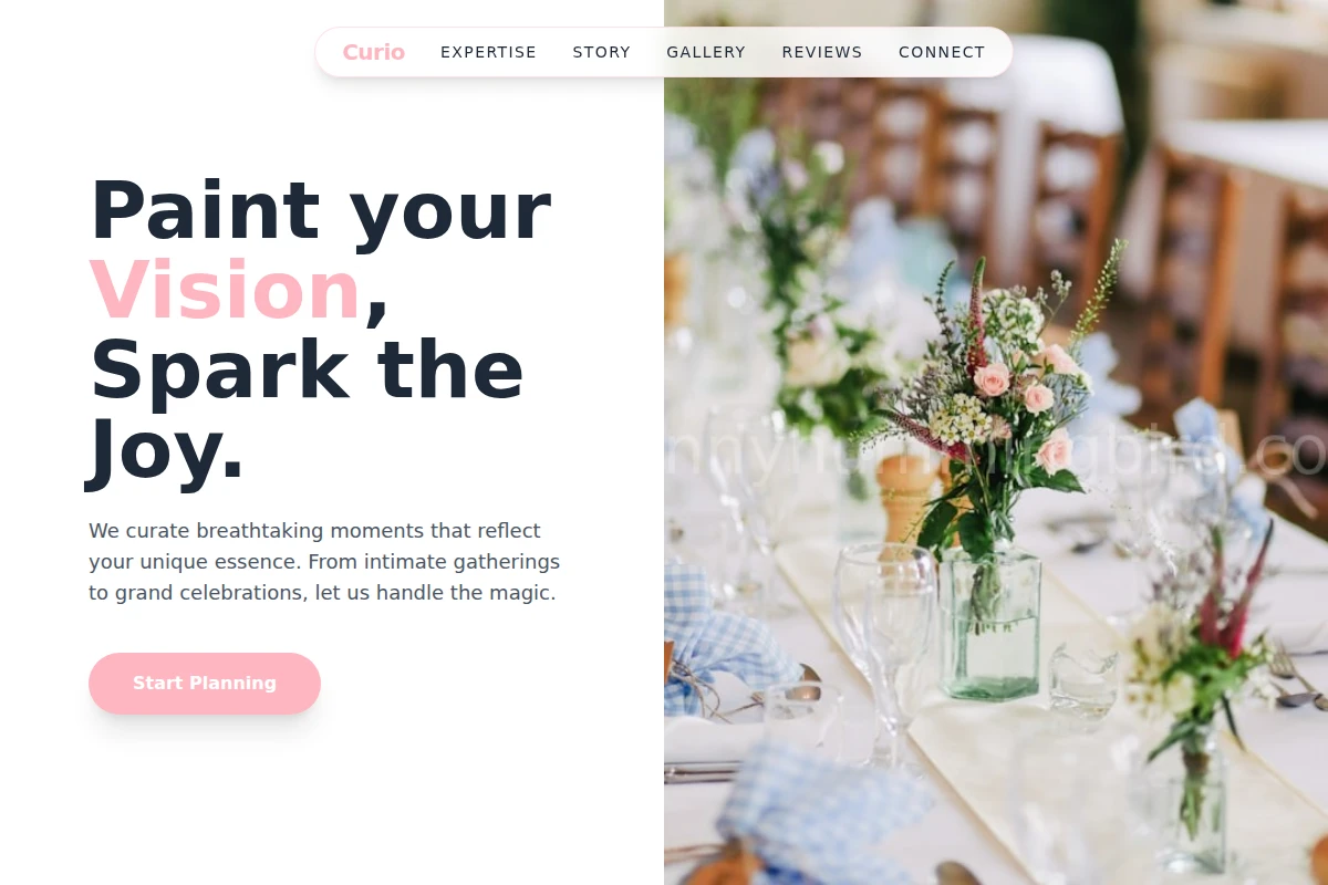 Curio Event Planning