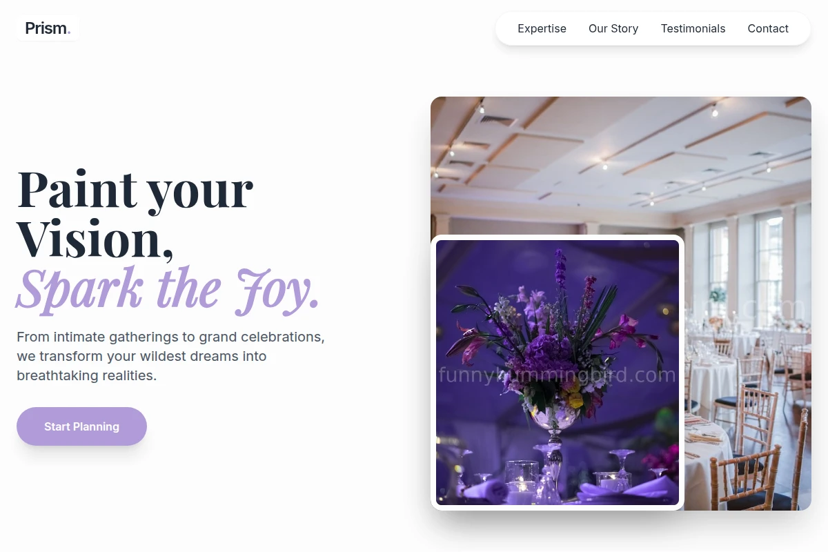 Prism Event Planning