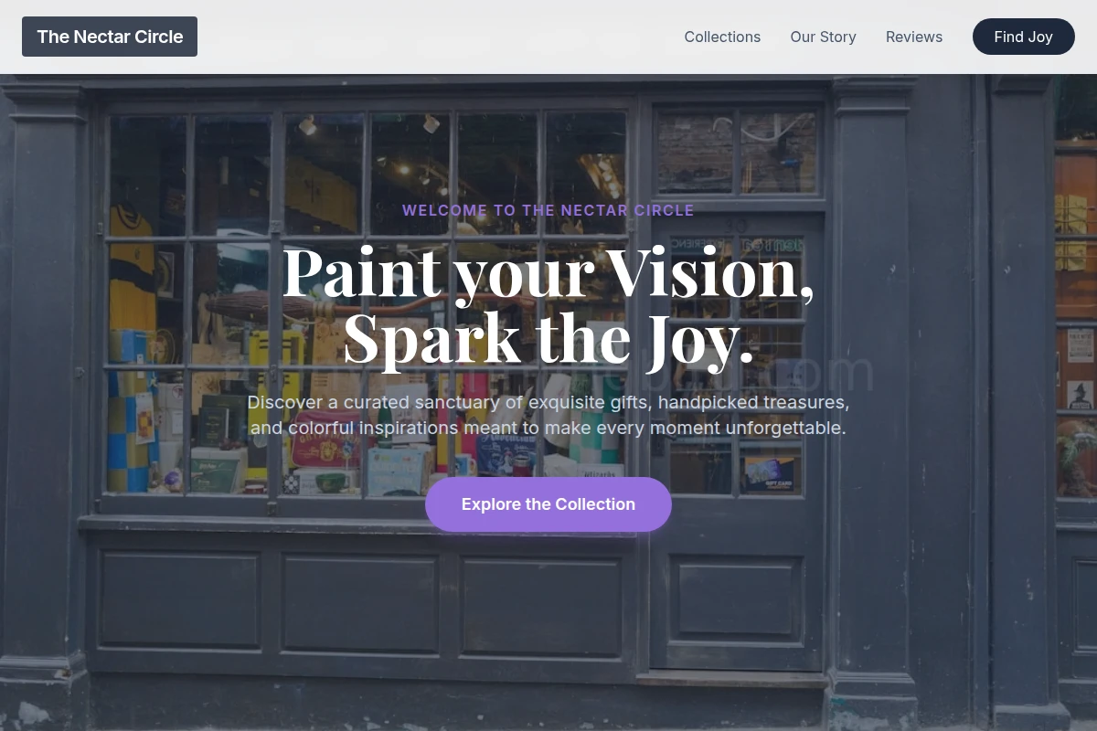 Vibrant Gift Shop